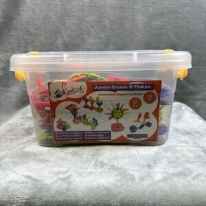 Skoolzy Jumbo Create O Flakes Toddler Toys Building Blocks STEM Toys For Toddler